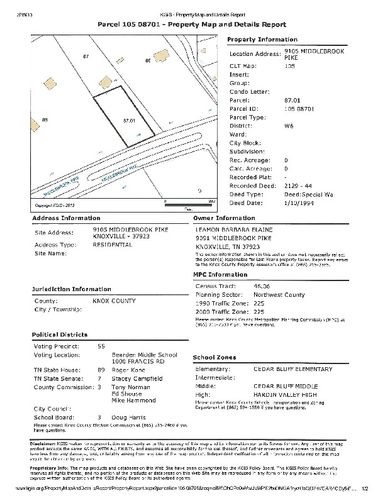 9091, 9101,9103 & 9105 Middlebrook Pike, Knoxville, TN 37923